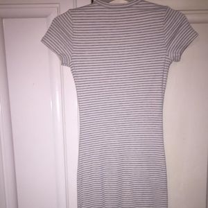 Soprano body con striped dress